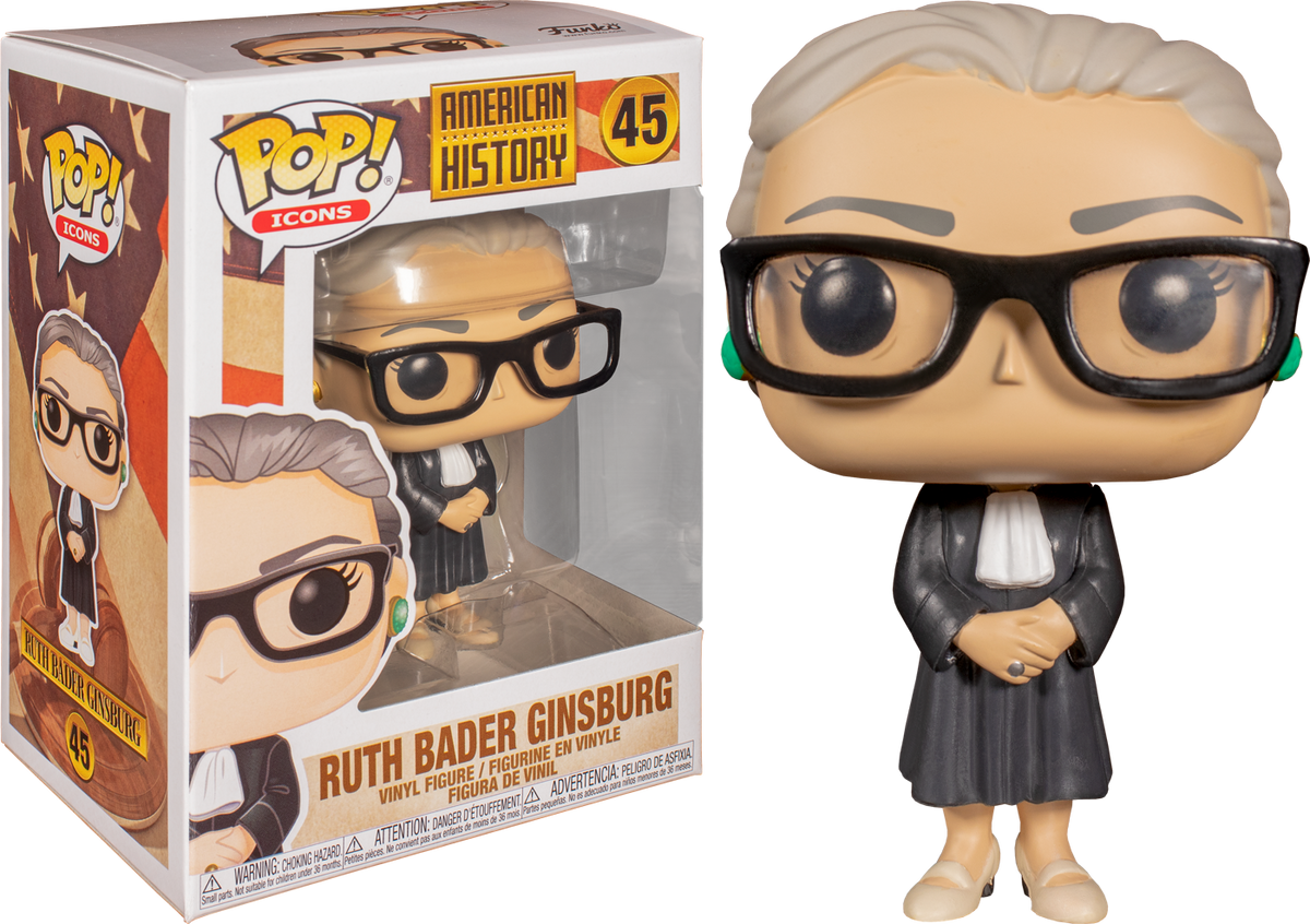 Funko Pop! American History - Ruth Bader Ginsburg #45 - The Amazing Collectables