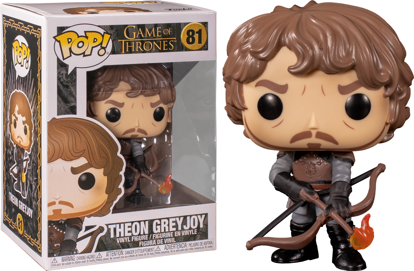 Funko Pop! Game of Thrones - Theon Greyjoy with Flaming Arrows #81