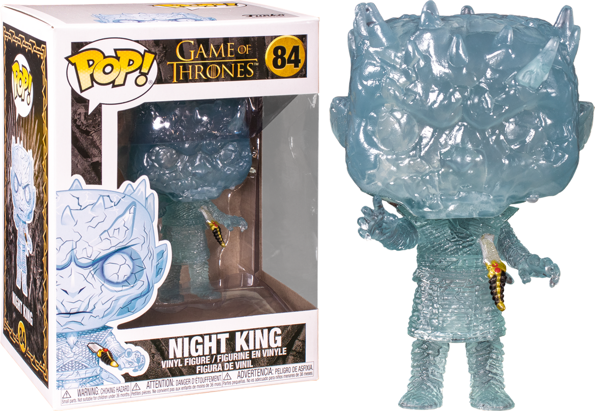 Funko Pop! Game of Thrones - Crystal Night King with Dagger #84 - The Amazing Collectables