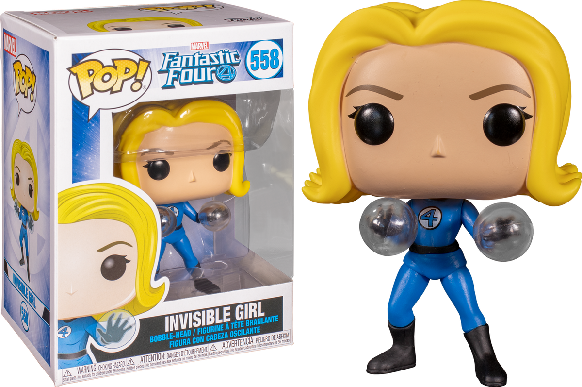 Funko Pop! Fantastic Four - Invisible Girl #558 - The Amazing Collectables