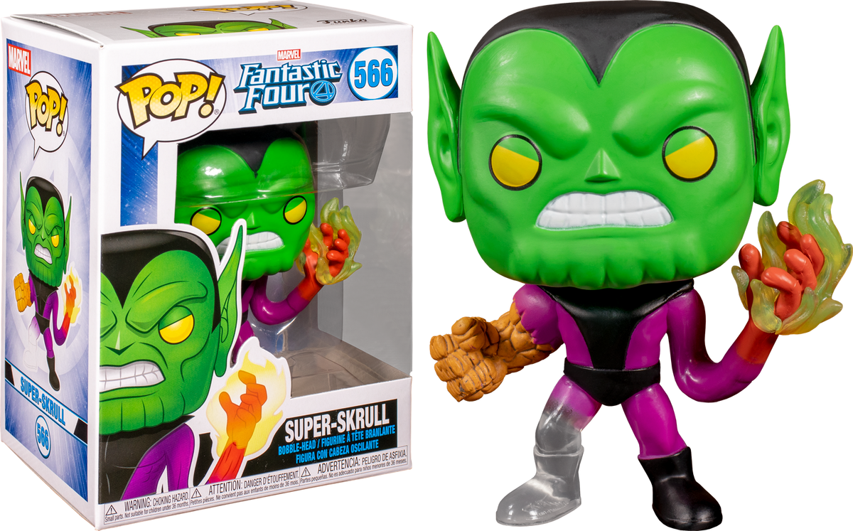 Funko Pop! Fantastic Four - Super-Skrull #566 - The Amazing Collectables