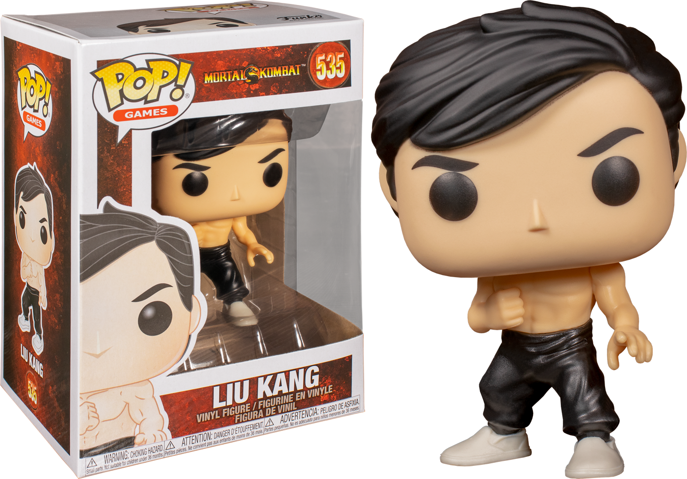 Funko Pop! Mortal Kombat - Liu Kang #535