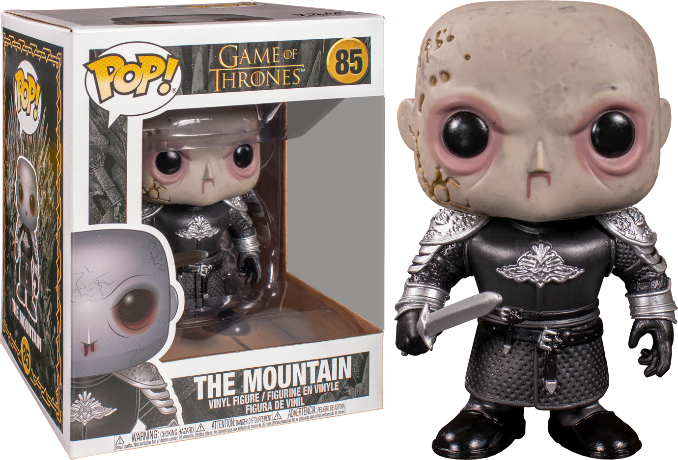 Funko Pop! Game of Thrones - The Mountain Unmasked 6" Super Sized #85