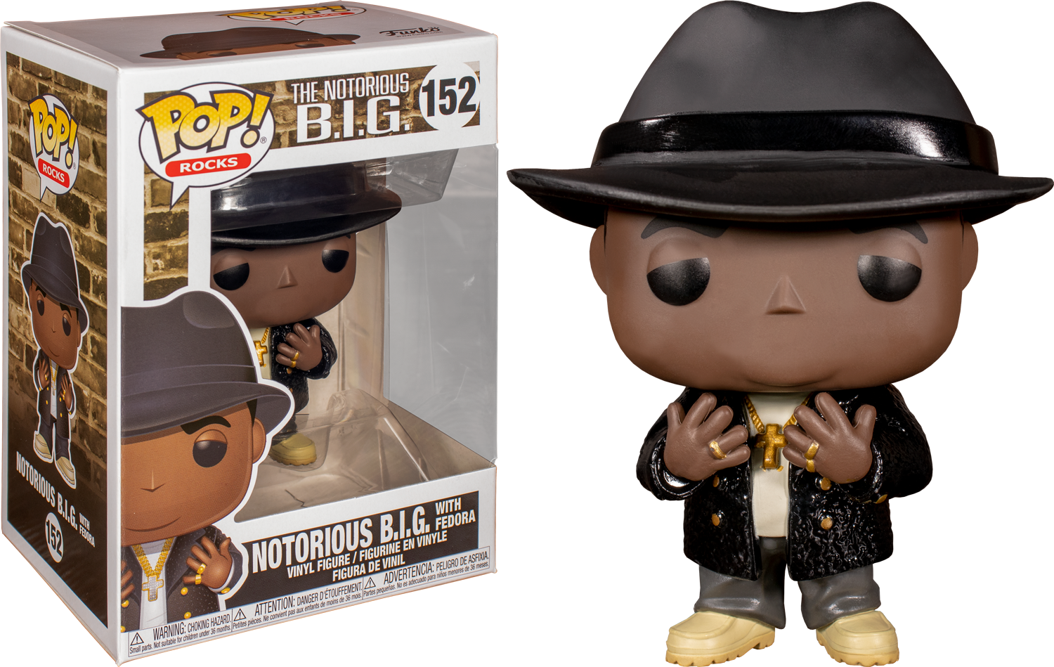 Funko Pop! Notorious B.I.G. - Notorious B.I.G. in Black Suit #152