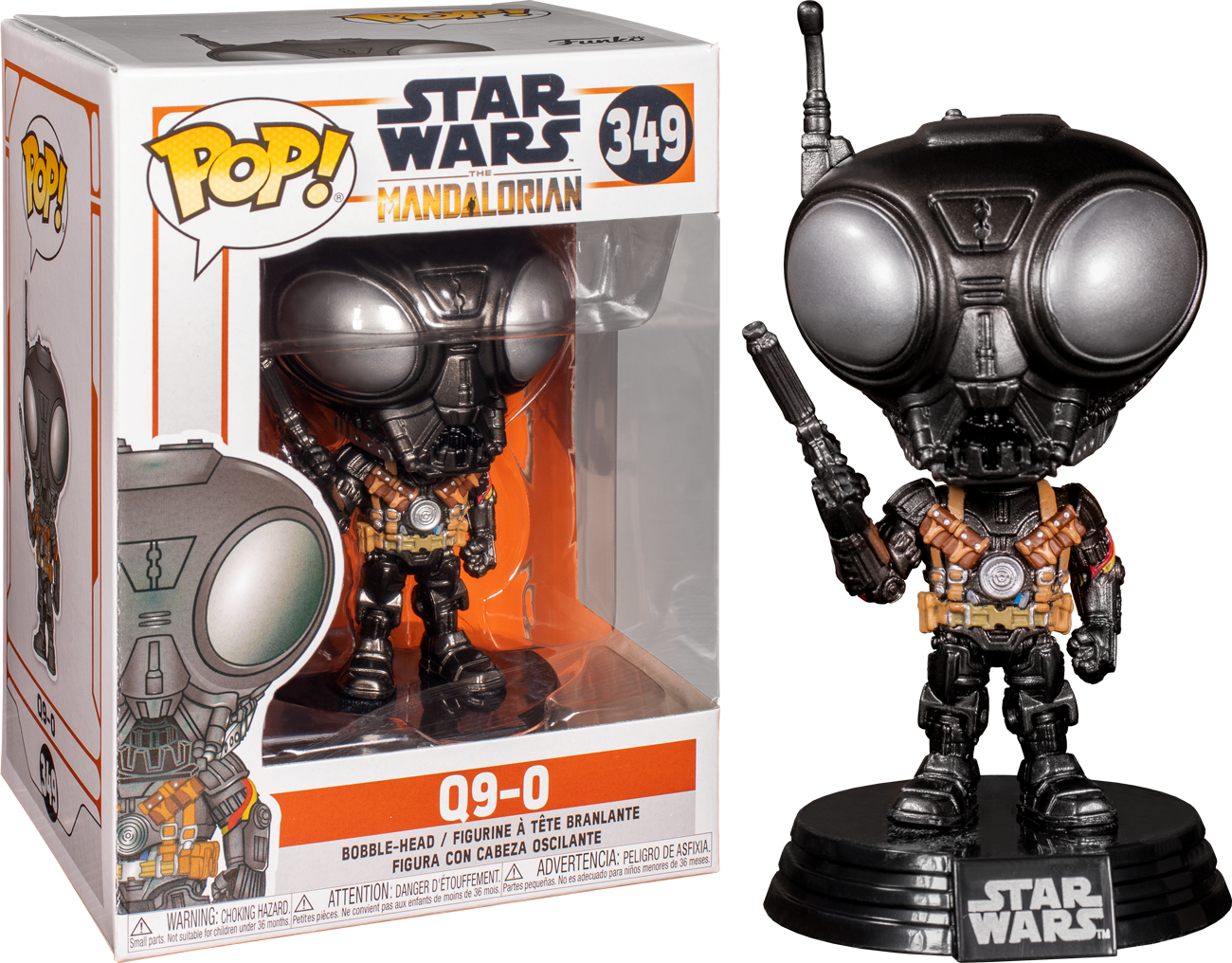 Funko Pop! Star Wars: The Mandalorian - Q9-0 #349