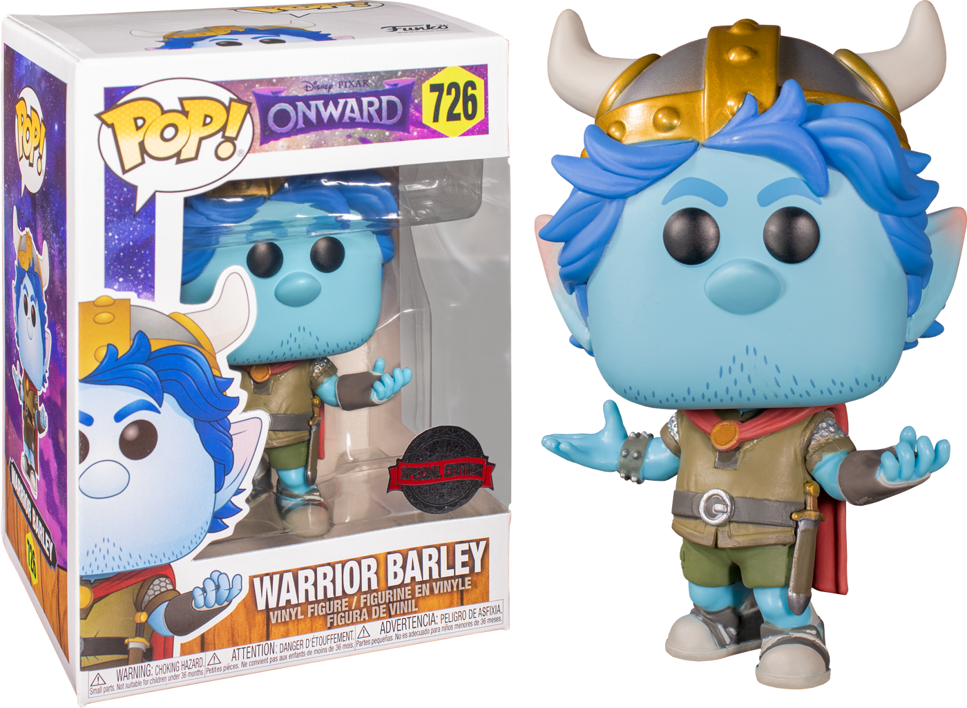 Funko Pop! Onward (2020) - Barley Lightfoot in Warrior Outfit #726