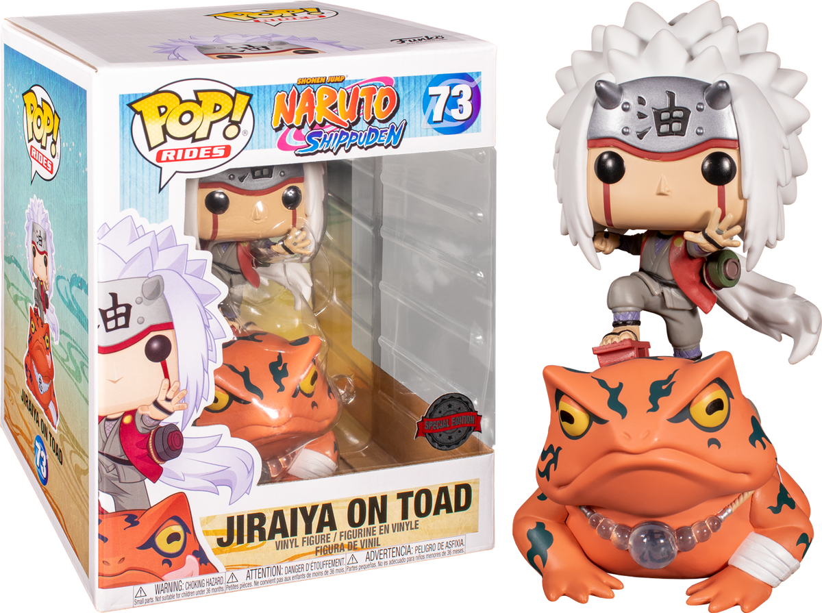 Funko Pop! Rides - Naruto - Jiraiya on Toad #73 - The Amazing Collectables