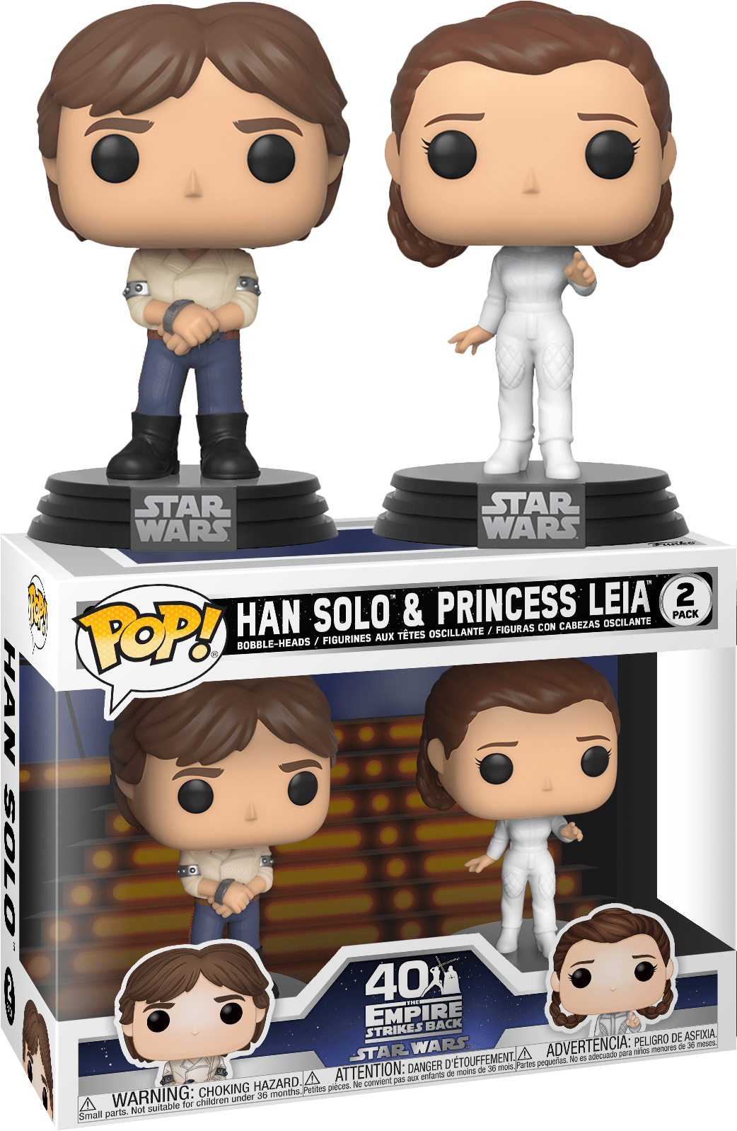 Funko pop top han solo carbonite