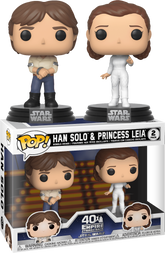 Han solo and princess leia 2025 funko pop