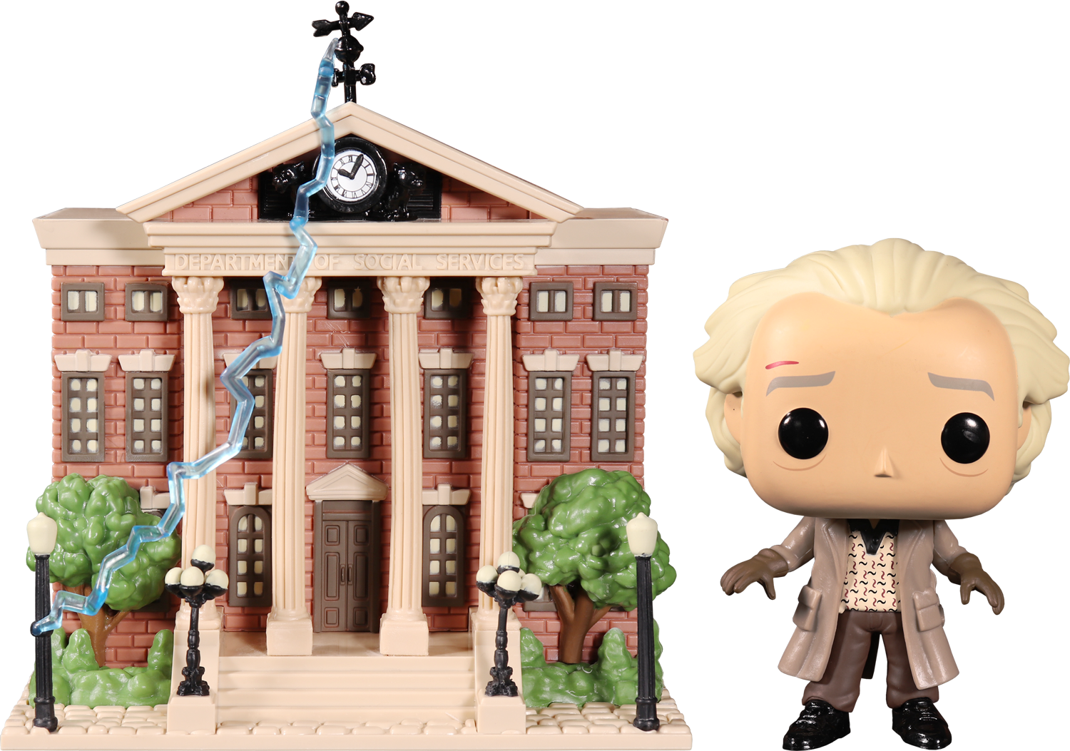 Funko Pop! Back To The Future - Dr. Emmett Brown with Clock Tower #15