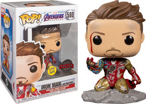 Funko Pop! Avengers 4: Endgame - I Am Iron Man Glow in the Dark Deluxe #580