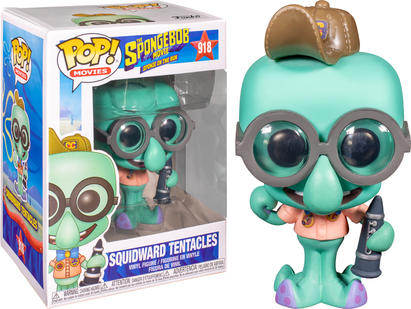 Funko Pop! The SpongeBob Movie: Sponge On The Run - Squidward in Scout