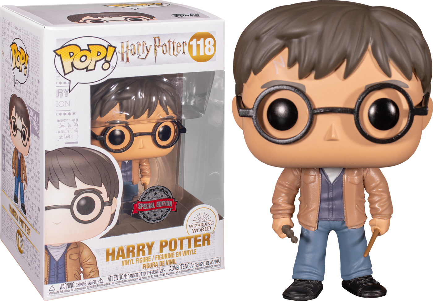 Funko Pop! Harry Potter - Harry Potter with Two Wands #118