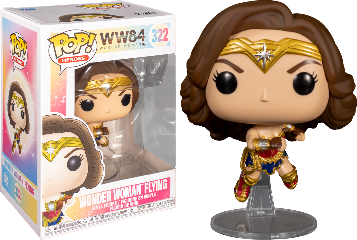 Funko Pop! Wonder Woman 1984 - Wonder Woman Flying #322 - The Amazing Collectables