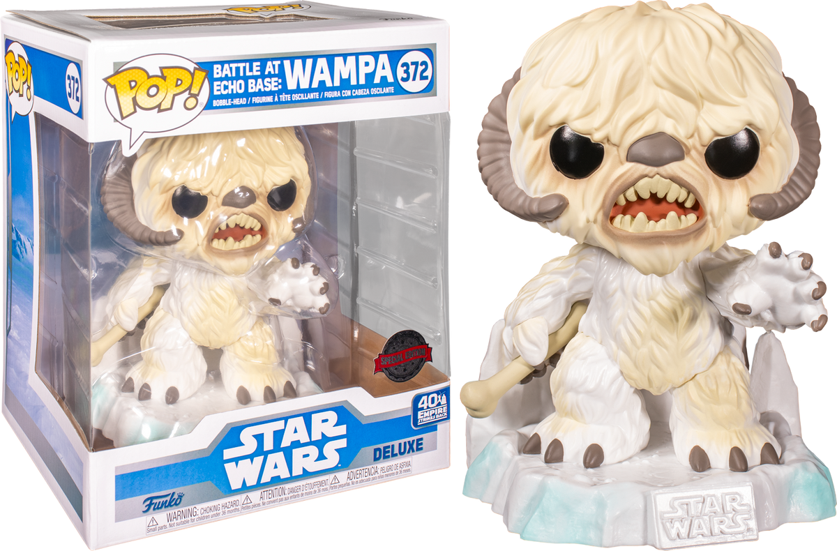 Funko Pop! Star Wars Episode V: The Empire Strikes Back - Wampa Deluxe #372 - The Amazing Collectables