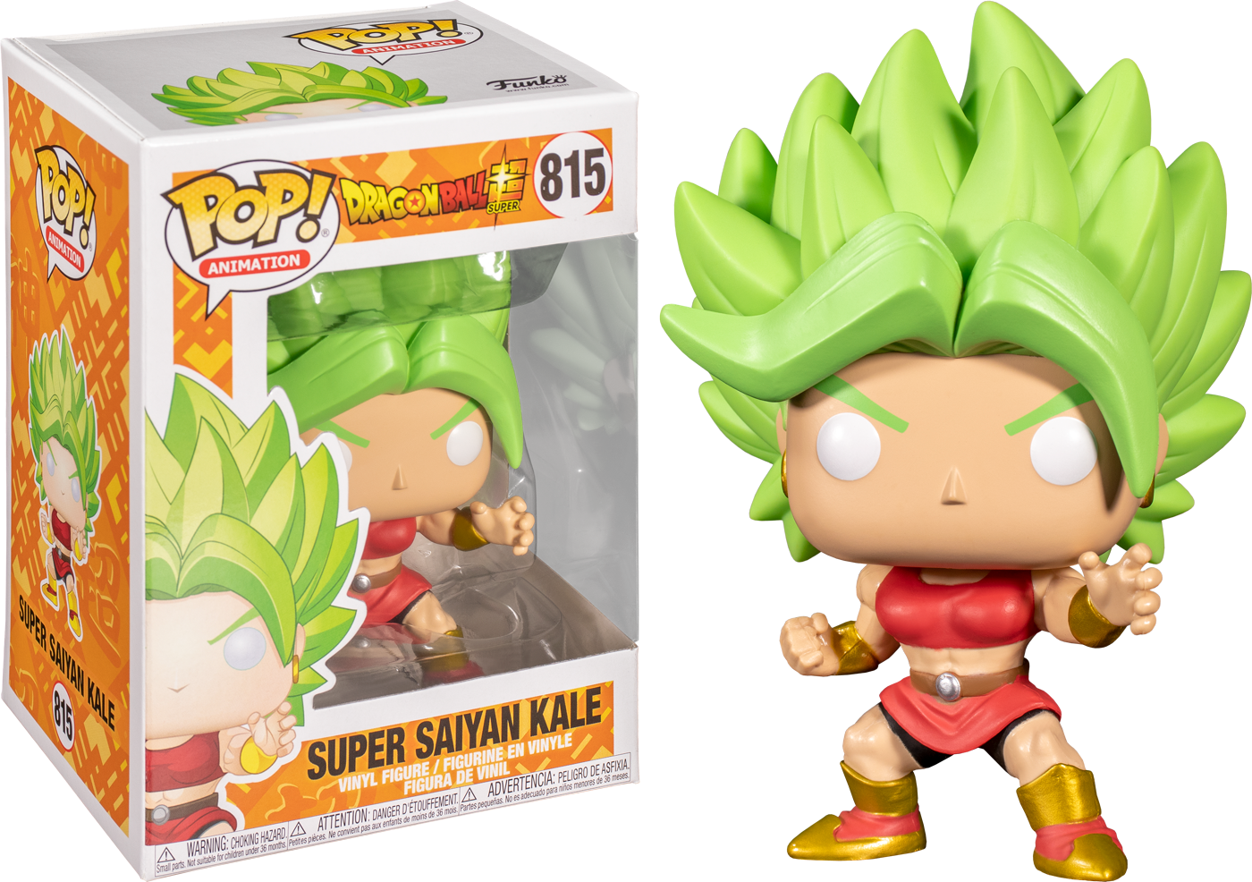 Funko Pop! Dragon Ball Super - Super Saiyan Kale #815