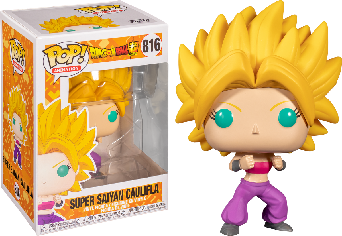 Funko Pop! Dragon Ball Super - Super Saiyan Caulifla #816