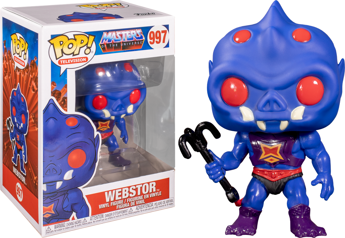 Funko Pop! Masters of the Universe - Webstor #997 - The Amazing Collectables