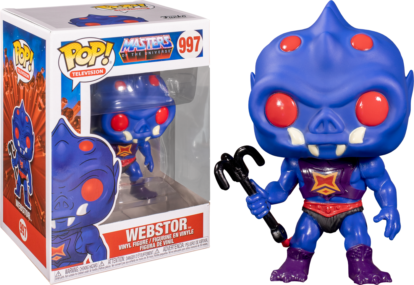 Funko Pop! Masters of the Universe - Webstor #997