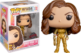 Funko Pop! Wonder Woman 1984 - Wonder Woman Gold Armour with No Wings #332 - The Amazing Collectables