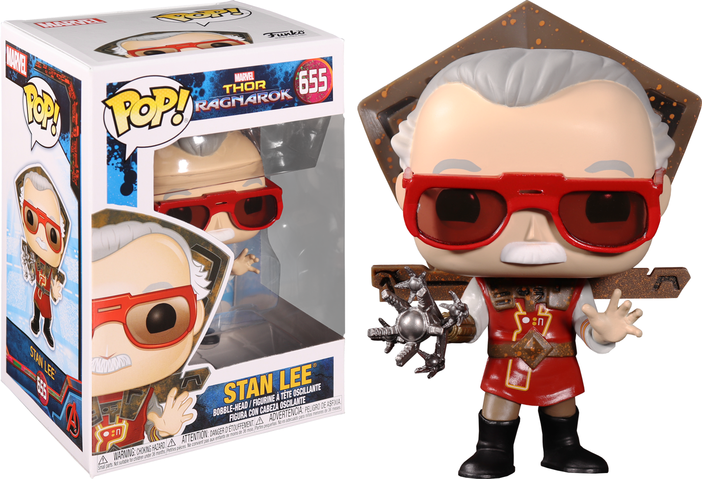 Funko Pop! Thor 3: Ragnarok - Stan Lee Cameo #655