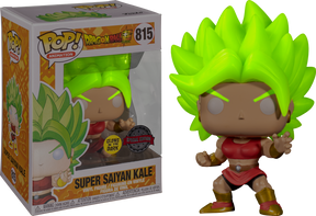 Funko Pop! Dragon Ball Super - Super Saiyan Kale Glow in the Dark #815