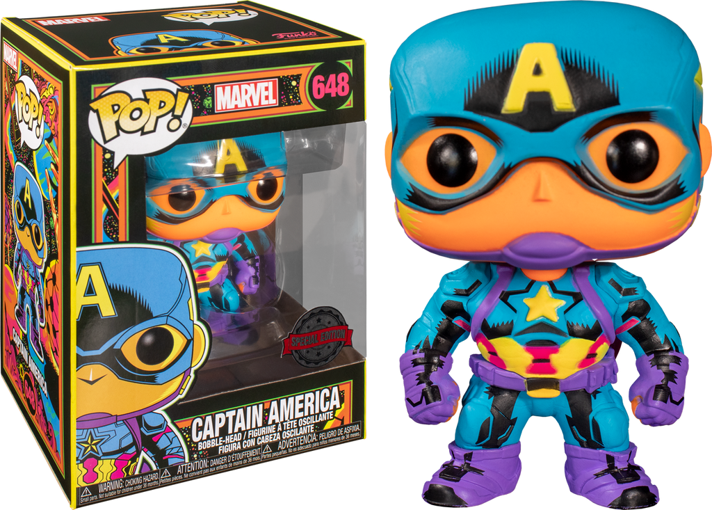 Captain america best sale pop vinyl