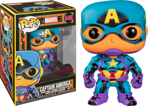 Funko Pop! Marvel: Blacklight - Captain America #648