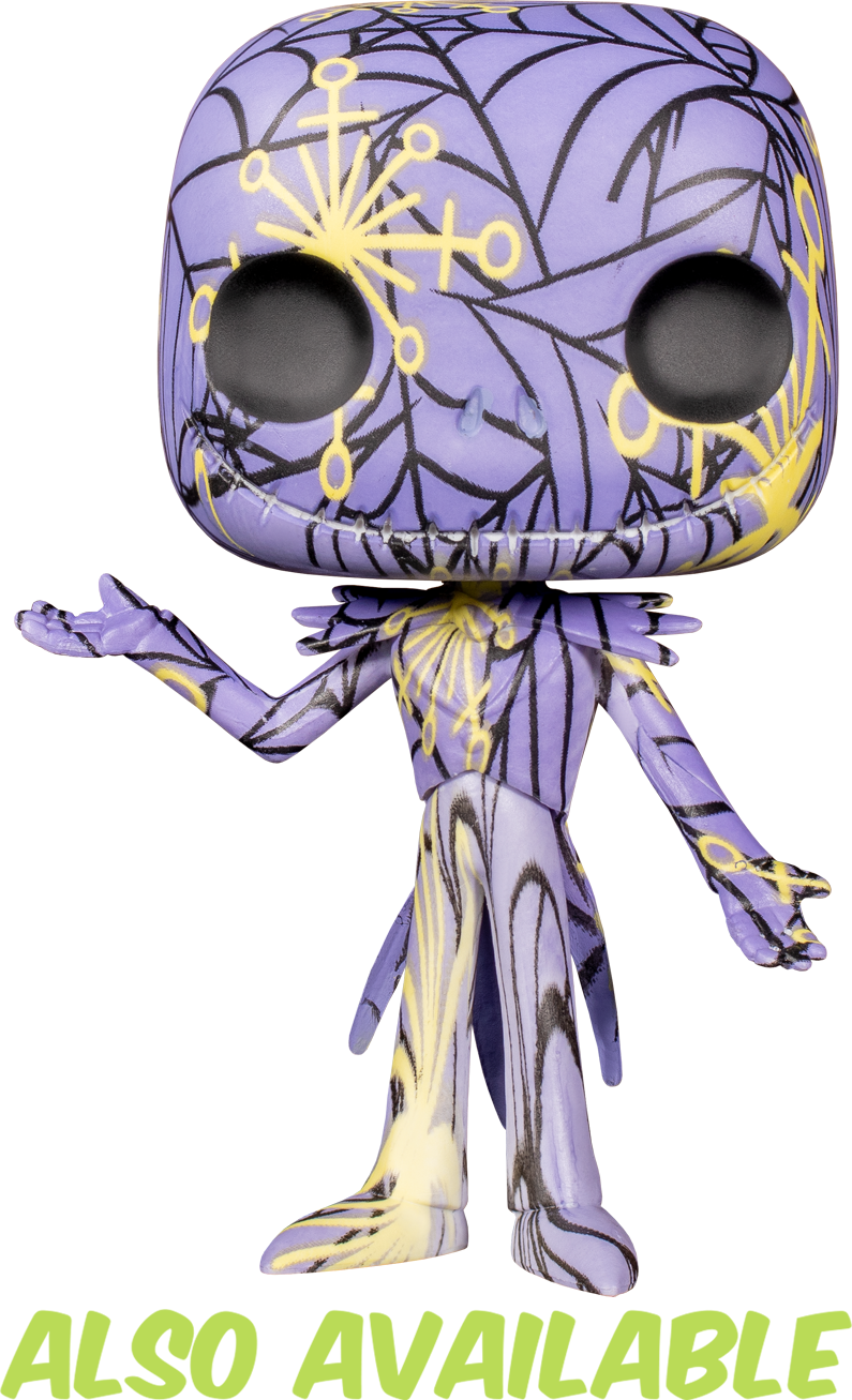 Funko Pop! The Nightmare Before Christmas - Jack Skellington Artist Series with Pop! Protector #07 - The Amazing Collectables
