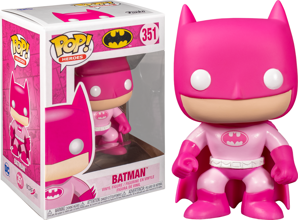 Funko Pop! Batman - Batman Breast Cancer Awareness #351 - The Amazing Collectables