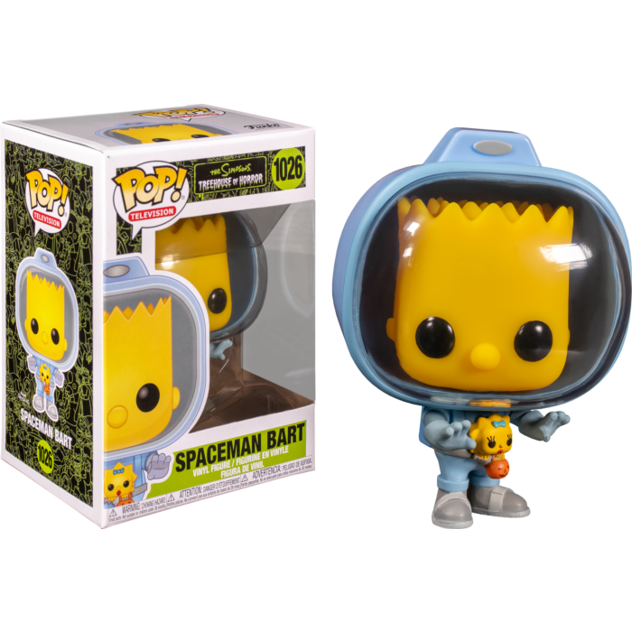 Funko Pop! The Simpsons - Bart Simpson with Chestburster Maggie #1026