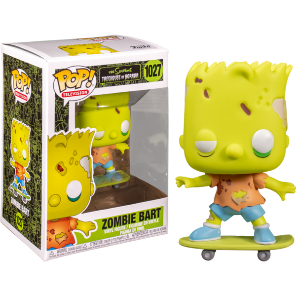 Funko Pop! The Simpsons - Zombie Bart Simpson #1027