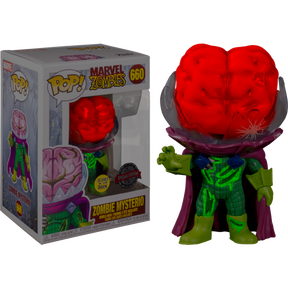 Funko Pop! Marvel Zombies - Mysterio Zombie Glow in the Dark #660