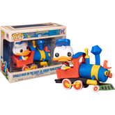 Funko Pop! Disneyland: 65th Anniversary - Donald Duck on the Casey Jr. Circus Train Attraction Deluxe #01 - The Amazing Collectables