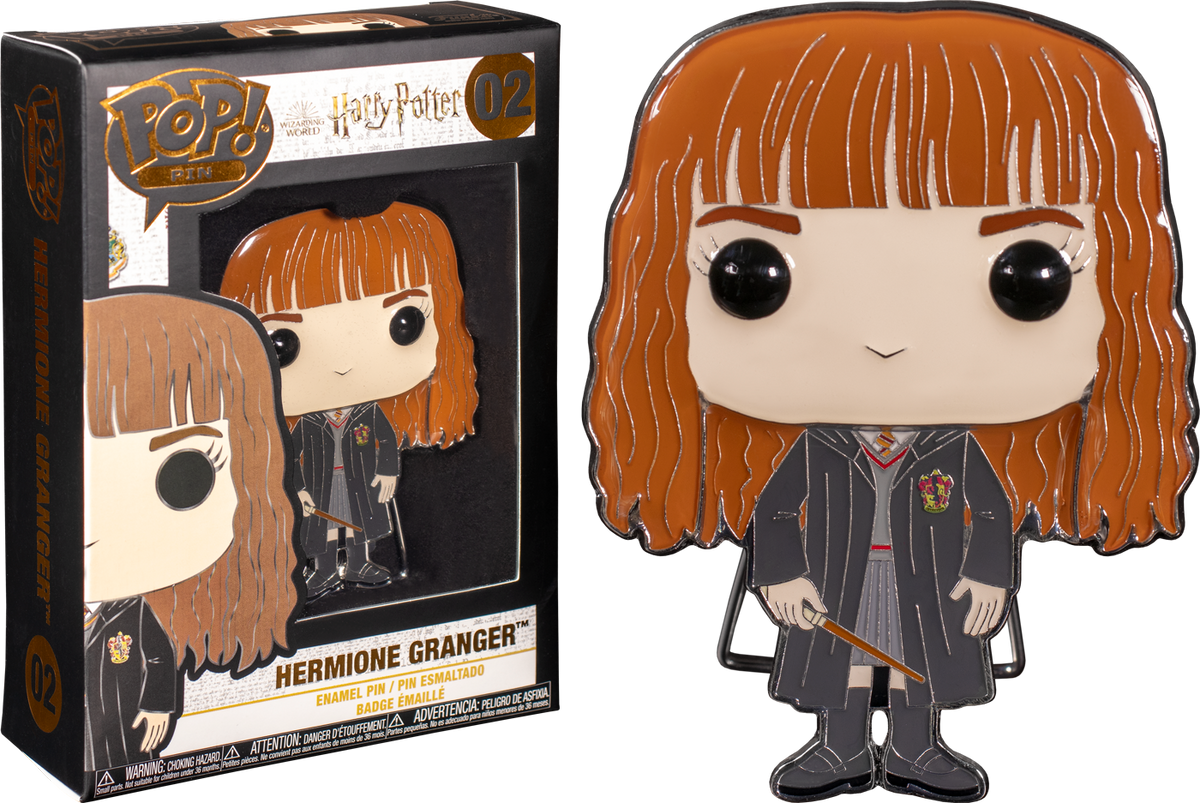 Funko Pop! Harry Potter - Hermione Granger 4” Enamel Pin #02 - The Amazing Collectables