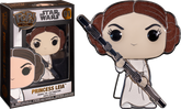 Funko Pop! Star Wars - Princess Leia 4” Enamel Pin #01 - The Amazing Collectables