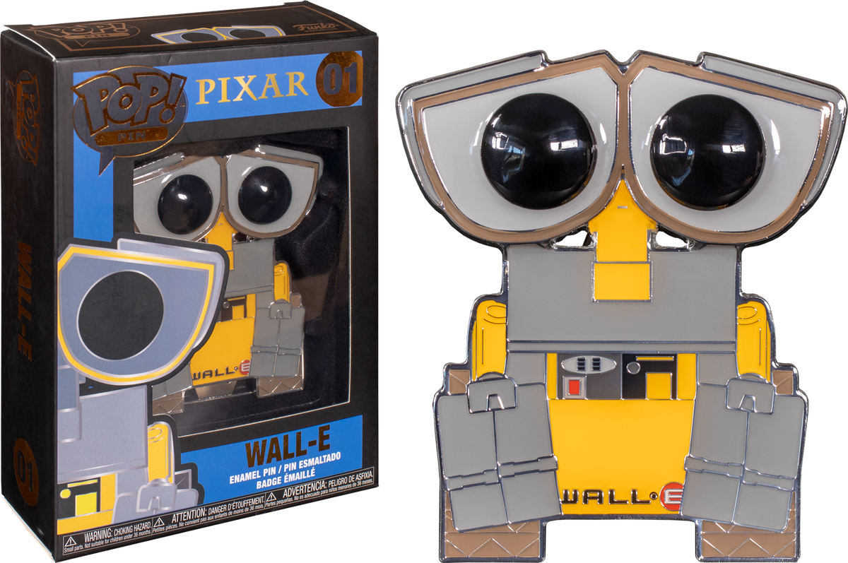 Funko Pop! WALL-E - WALL-E 4” Enamel Pin #01 - The Amazing Collectables
