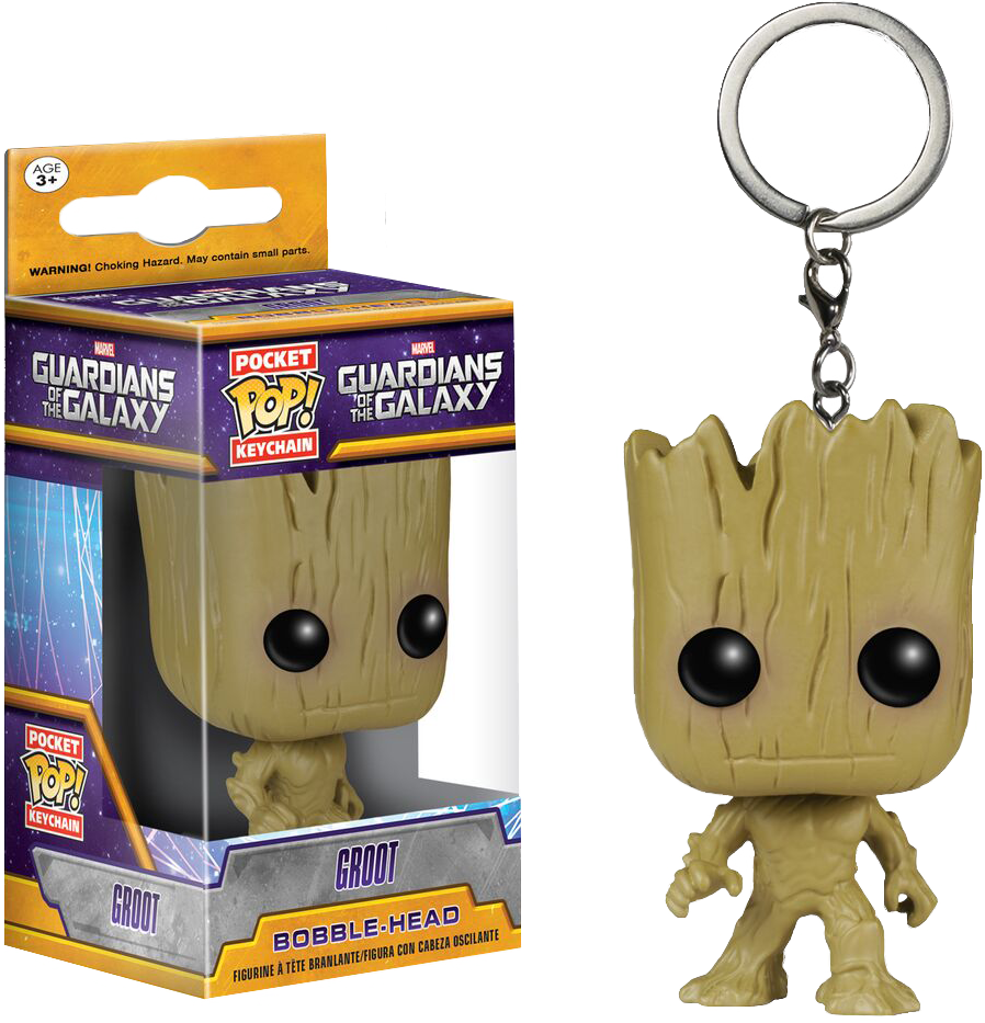 Funko Pocket Pop! Keychain - Guardians of the Galaxy - Groot - The Amazing Collectables