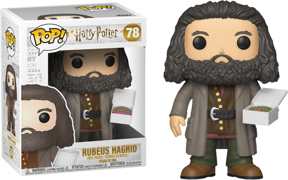 Funko Pop! Harry Potter - Rubeus Hagrid with Cake 6" Super Sized #78