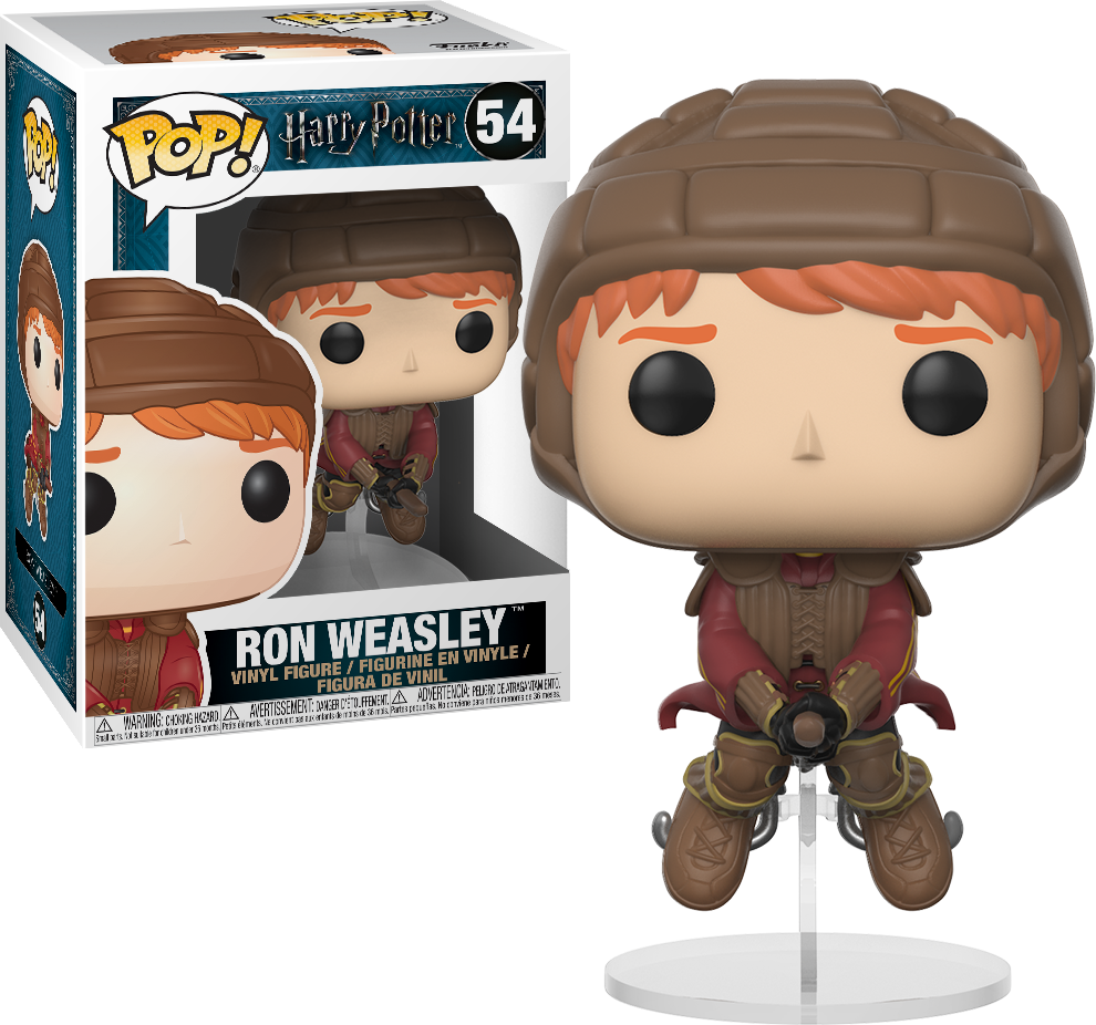 Funko Pop! Harry Potter - Ron Weasley on Broom #54 - The Amazing Collectables