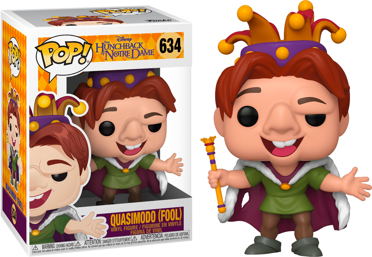 Funko Pop! The Hunchback of Notre Dame (1996) - Quasimodo King Of Fools #634 - The Amazing Collectables
