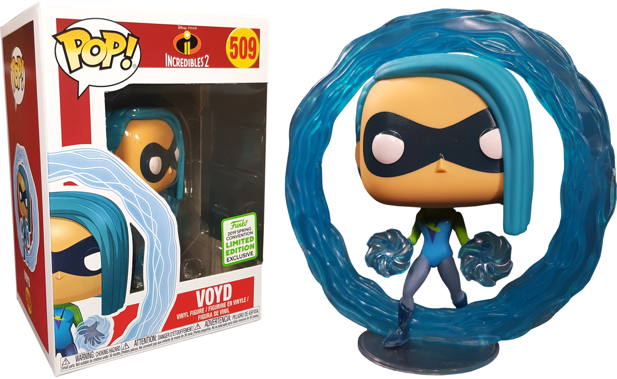 Funko Pop! Incredibles 2 - Voyd  #509 - The Amazing Collectables
