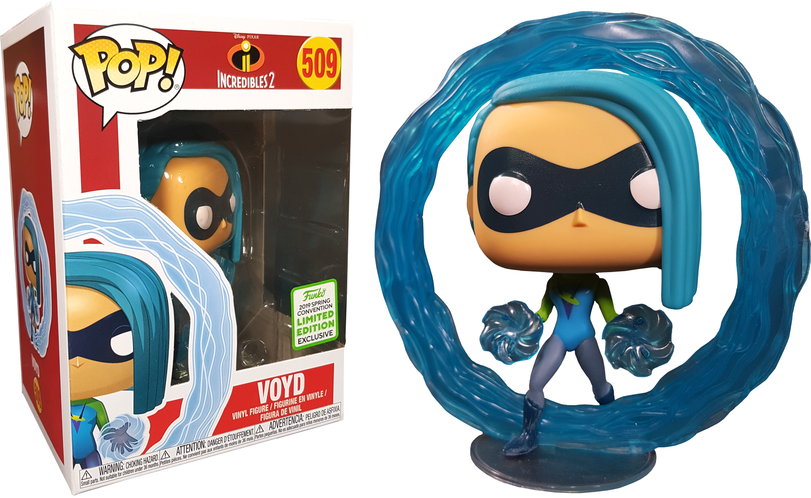 Funko Pop! Incredibles 2 - Voyd  #509 (2019 Spring Convention Exclusive)