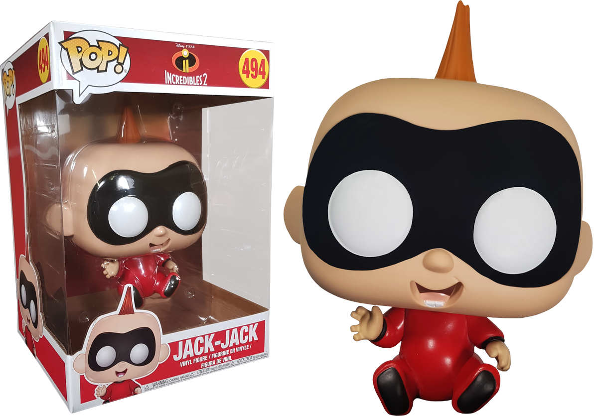 Funko Pop! Incredibles 2 - Jack Jack 10" #494 - The Amazing Collectables