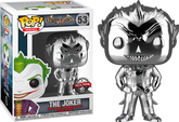 Funko Pop! Batman - The Joker Silver Chrome #53 - The Amazing Collectables