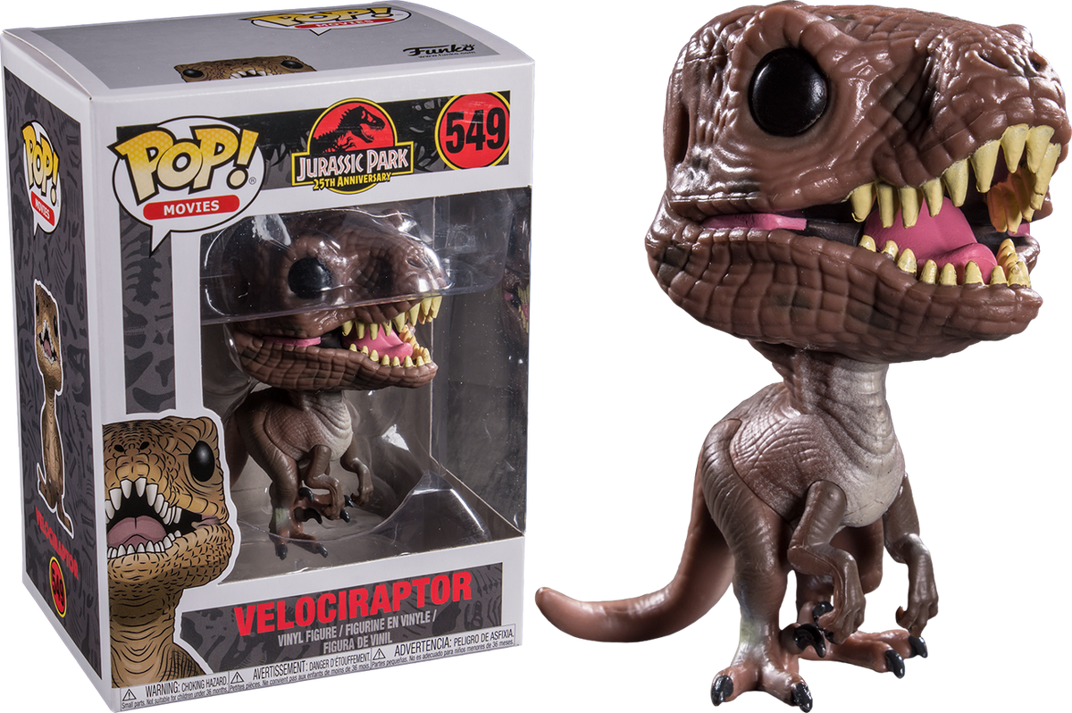 Funko Pop! Jurassic Park - Velociraptor #549 - The Amazing Collectables