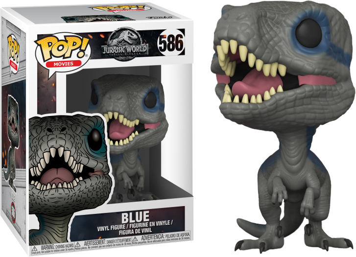 Funko Pop! Jurassic World: Fallen Kingdom - Blue #586 - The Amazing Collectables