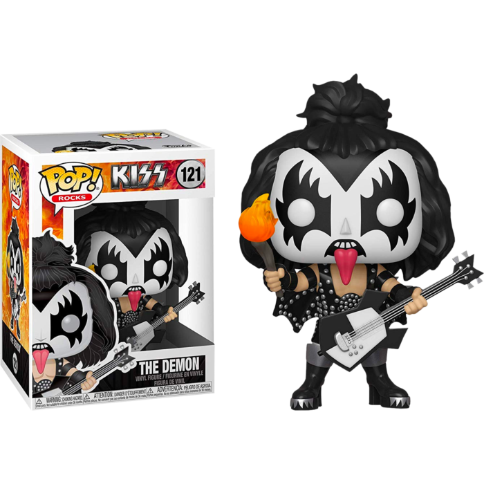 Funko Pop! Kiss - Gene Simmons The Demon #121 - The Amazing Collectables