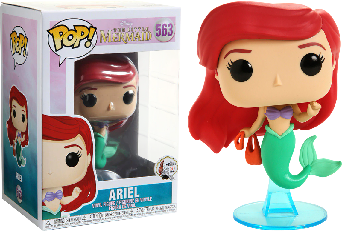 Funko Pop! The Little Mermaid - Ariel with Bag #563 - The Amazing Collectables