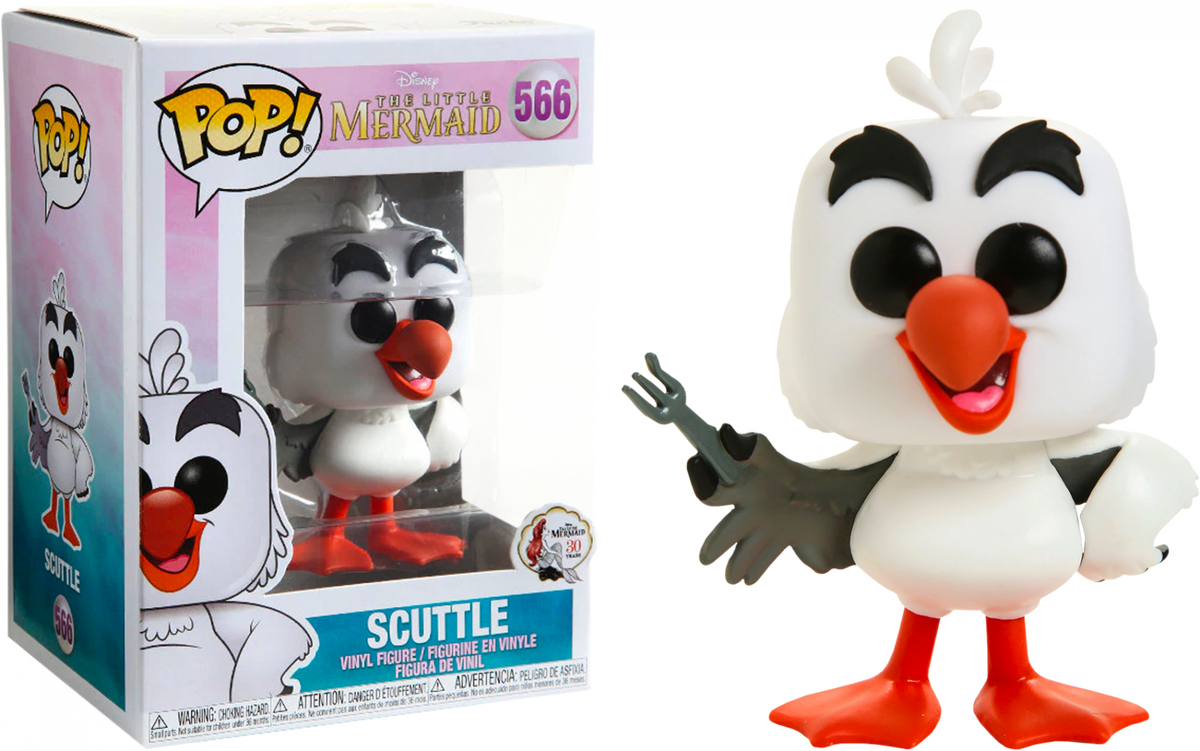 Funko Pop! The Little Mermaid - Scuttle #566 - The Amazing Collectables